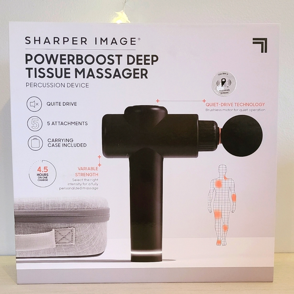 Powerboost deep tissue massager
